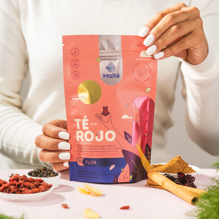 Té Rojo Flor – Metabolismo y Control