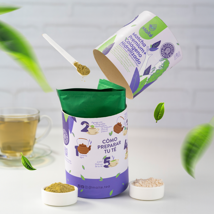 Matcha Premium + Colágeno Hidrolizado – Belleza y Energía