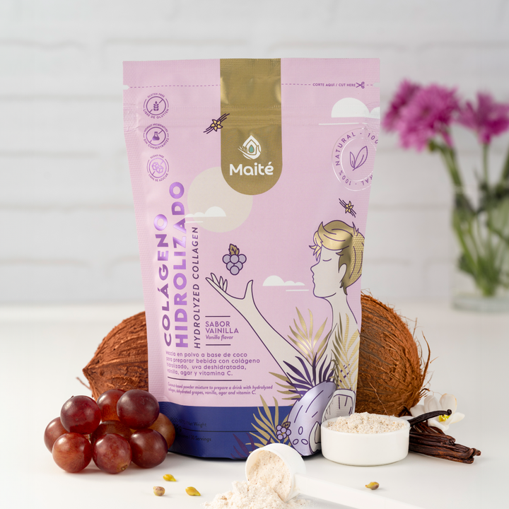 Colágeno Hidrolizado + Coco & Uva – Suavidad y Juventud