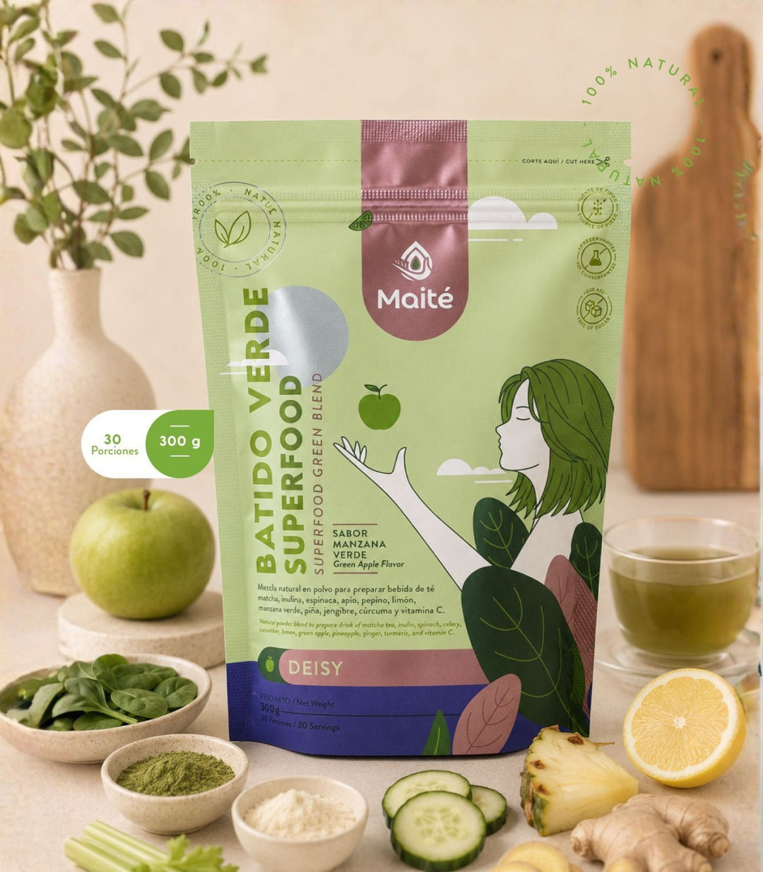Batido Verde Superfood – Detox y Vitalidad Diaria