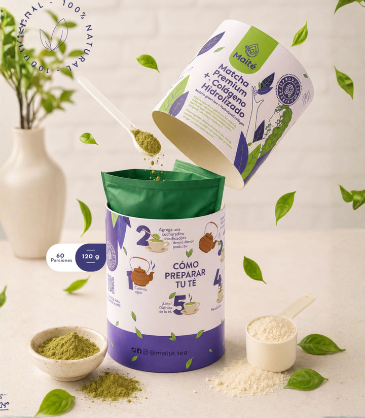 Matcha Premium + Colágeno Hidrolizado – Belleza y Energía